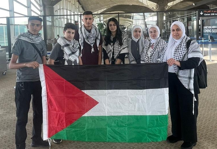 وفد من طلبة فلسطين يختتم مشاركته في مبادرة "الموهوبون العرب"