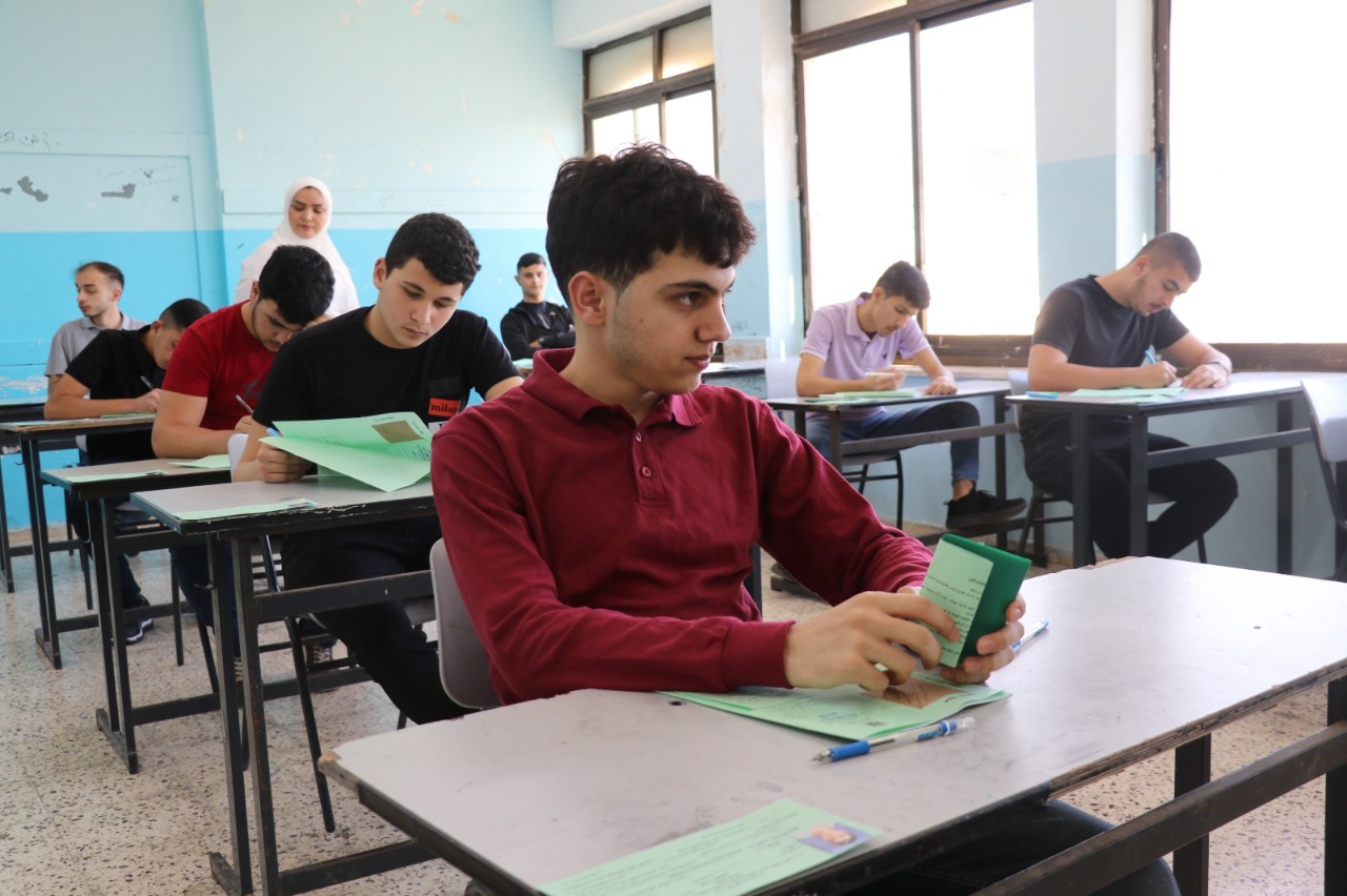 تفقد سير امتحان الثانوية العامة في محافظة رام الله والبيرة 