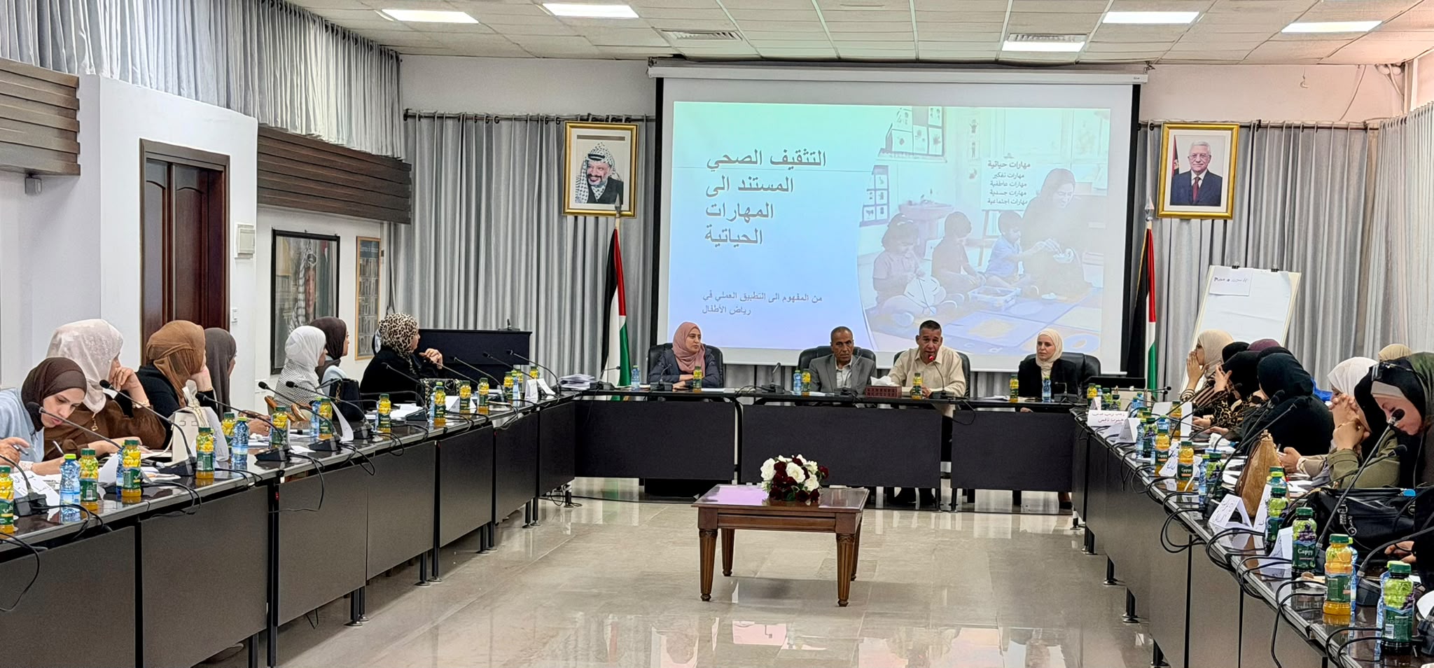 عقد ورشة لمربيات رياض الأطفال