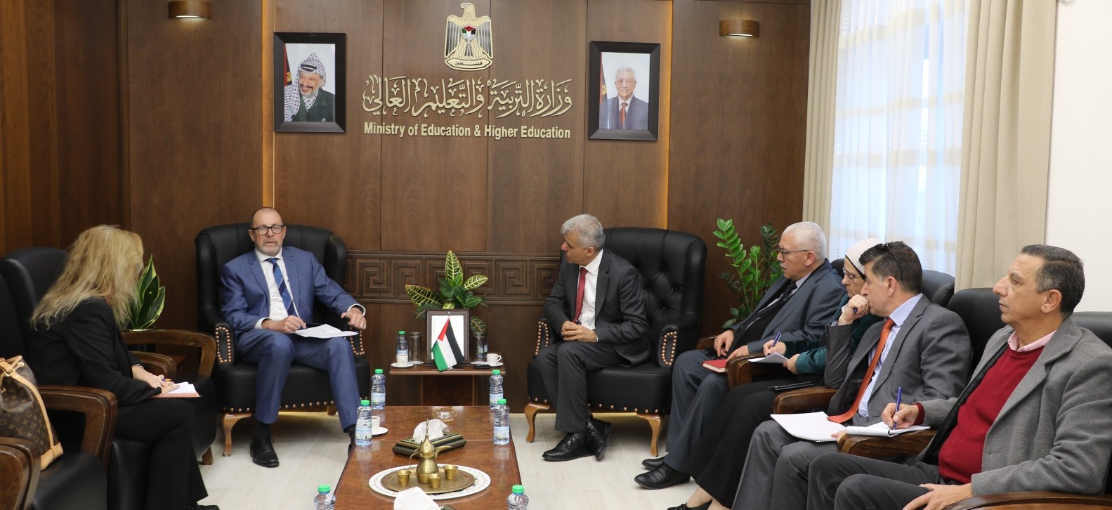 لقاء مع اليونيسف لبحث التعاون وخطة التعافي