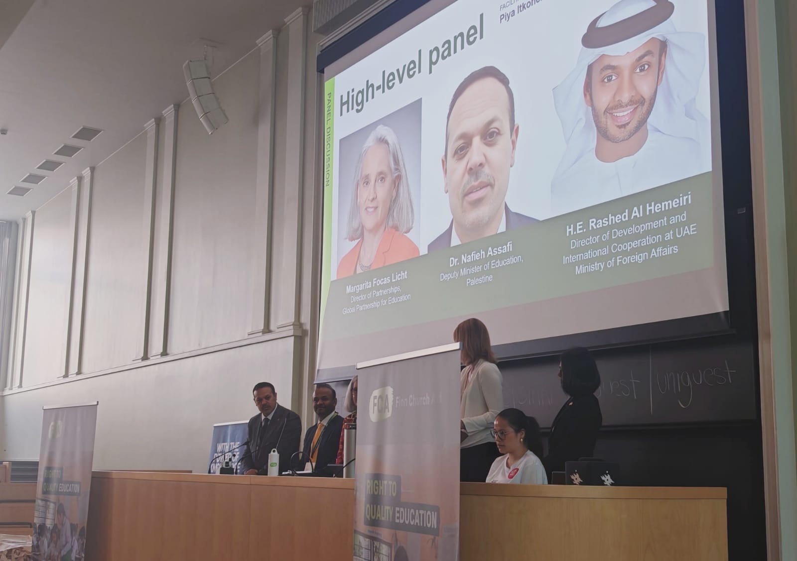 المشاركة في مؤتمر حول الطوارىء والتعليم في فنلندا