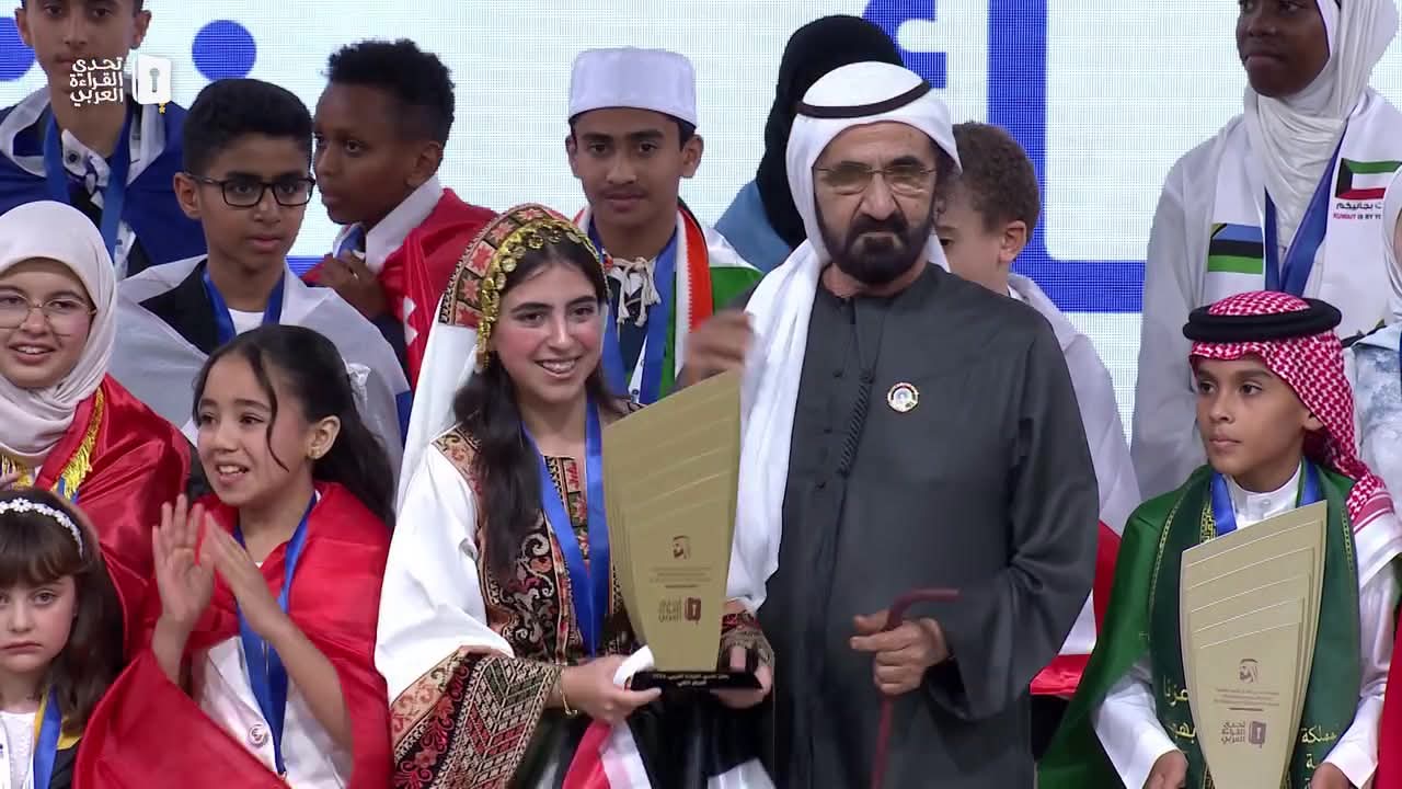 غزل تيم تحصد المركز الثاني في "تحدي القراءة العربي"