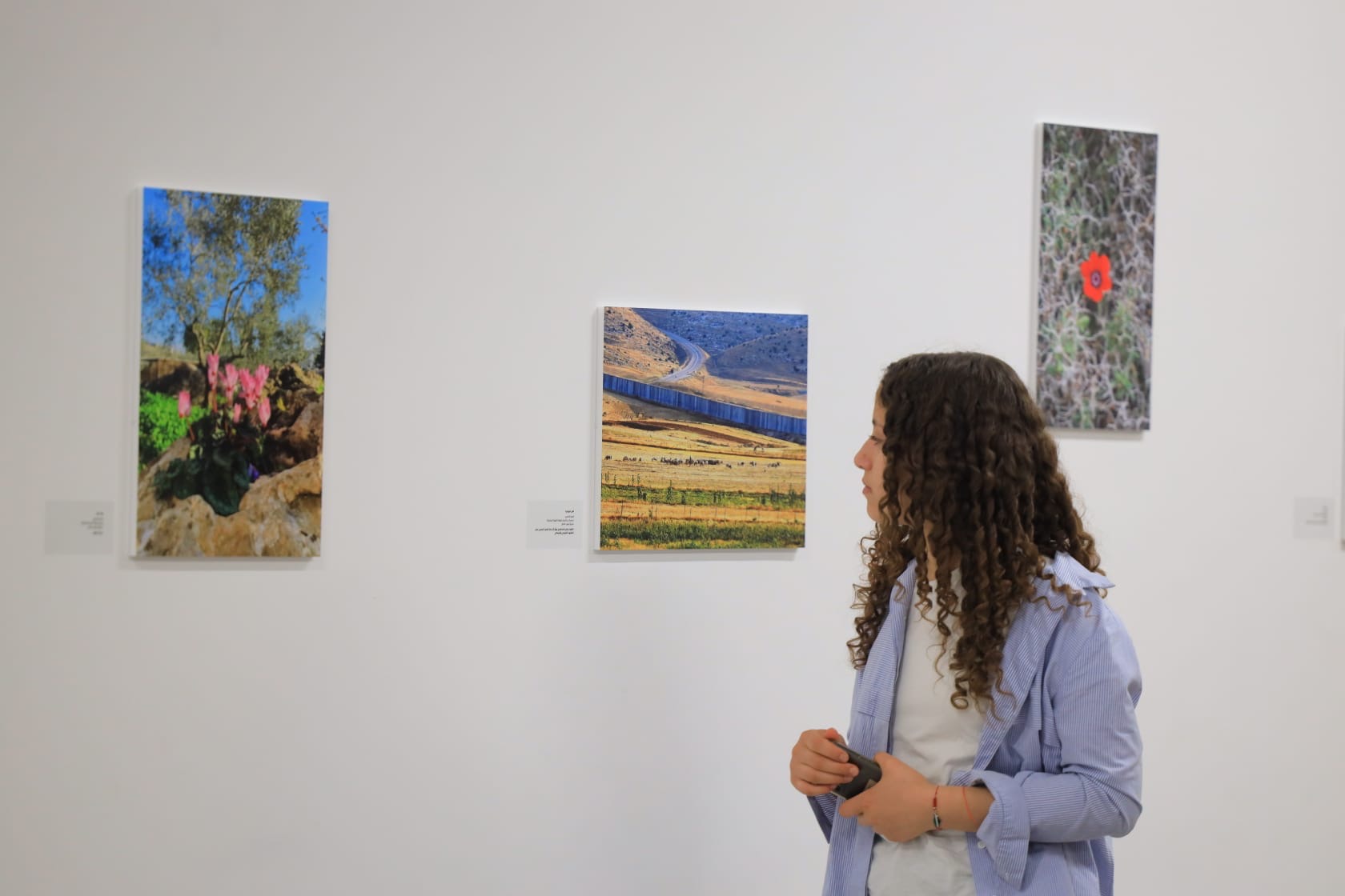 افتتاح معرض "عيون صغيرة تحكي فلسطين الكبيرة"